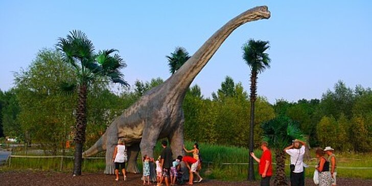 Vstup do DinoParku v Ostravě