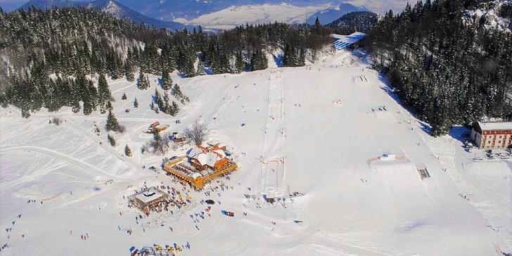 Celodenní skipas do lyžařského střediska Malinô Brdo v pohoří Velká Fatra