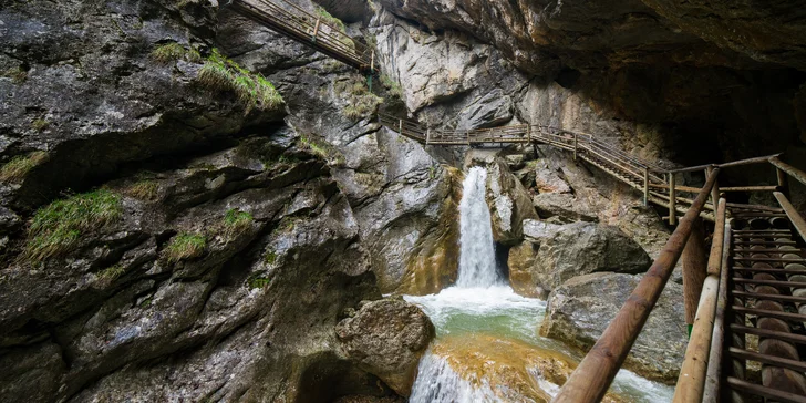 Jednodenní poznávací výlet do kaňonu Medvědí soutěska v Rakousku