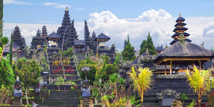 Letní poznávací zájezd na Bali: 12 nocí v 3* a 4* hotelech se snídaní, průvodce