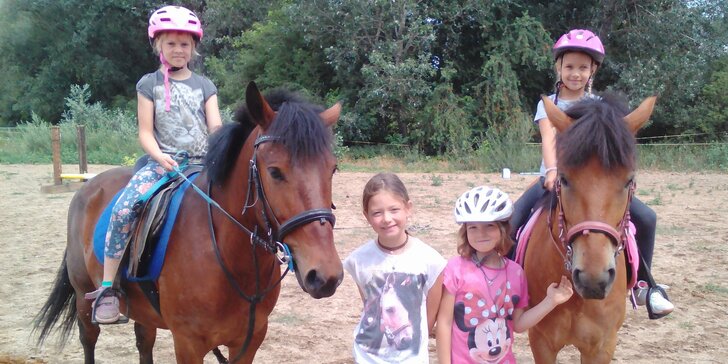 Jarní prázdniny u koní: příměstský tábor pro děti od 7 let