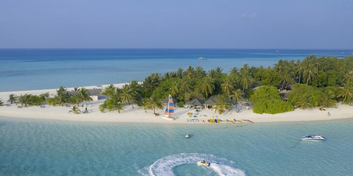 Pravá exotika v 4* resortu na Maledivách: 6–12 nocí, spa a fitness, česky hovořící delegát