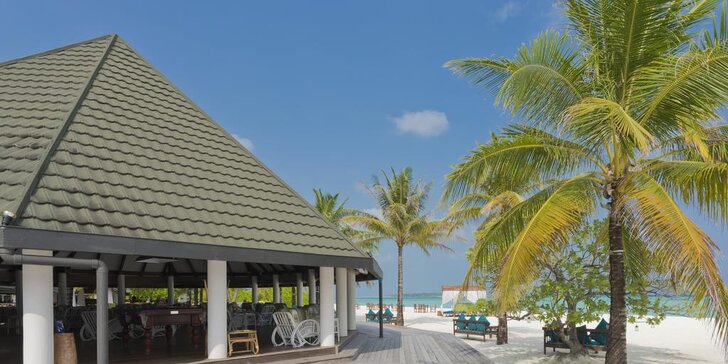 Pravá exotika v 4* resortu na Maledivách: 6–12 nocí, spa a fitness, česky hovořící delegát