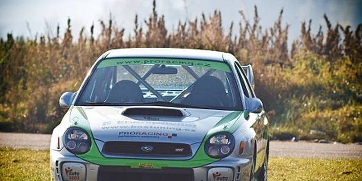 Za 1999 Kč okuste na vlastní kůži pocity jako při závodech v rallye