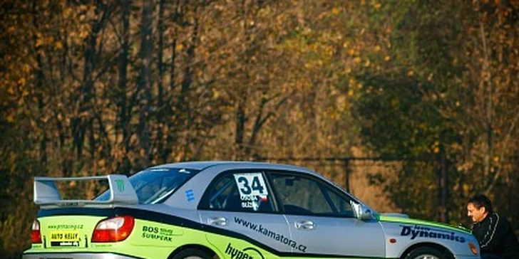 Za 1999 Kč okuste na vlastní kůži pocity jako při závodech v rallye