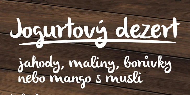 Jogurtový dezert s ovocem i müsli a k tomu káva dle výběru z 5 druhů