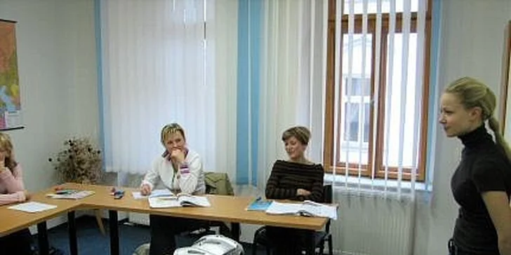 1700 Kč pro 1 osobu za skupinový jazykový kurz angličtiny v Jihlavě