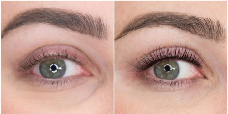 Lash lifting & botox řas pro efekt prodloužených přírodních řas