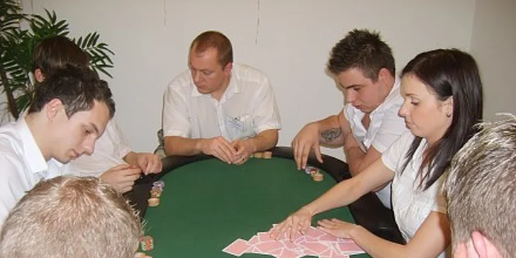 1999 Kč za profesionální víkendový Kurz Texas Hold\\\'em v centru Prahy