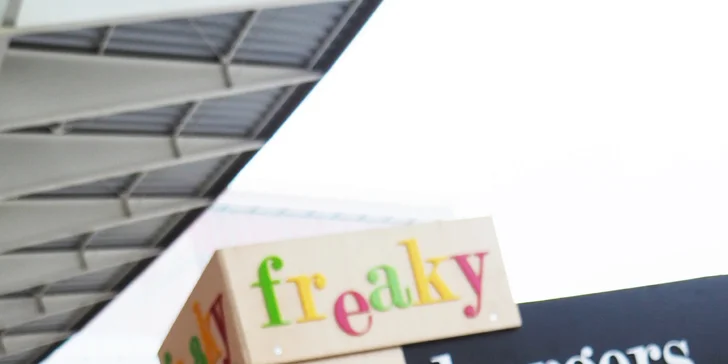Burger ve Freaky burgers dle výběru: hovězí, kuřecí, vepřový i vegetariánský