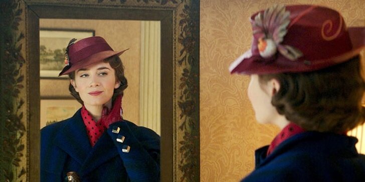 Vstupenka na rodinný film "Mary Poppins se vrací" v kině Lucerna