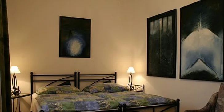 4 600 Kč za pobyt pro 2 osoby na 2 noci v luxusním pokoji vč. snídaně