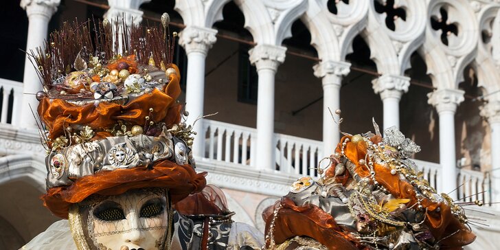 Proslulý karneval v romantických Benátkách vč. ubytování na 1 noc se snídaní