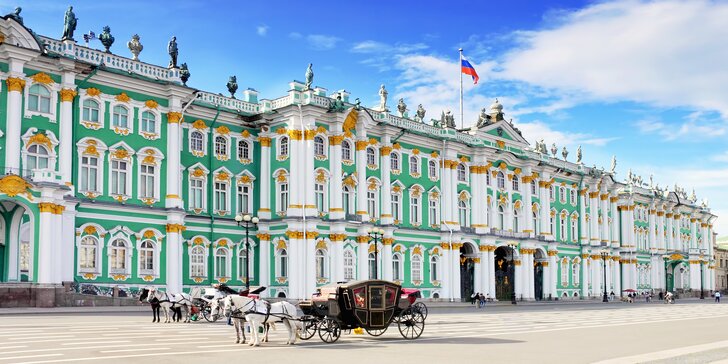 Letecký zájezd do Petrohradu včetně 3 nocí v hotelu se snídaní