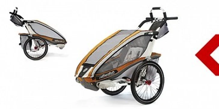 500 Kč za víkendové půjčení vozíku CHARIOT CX1 s 50% slevou