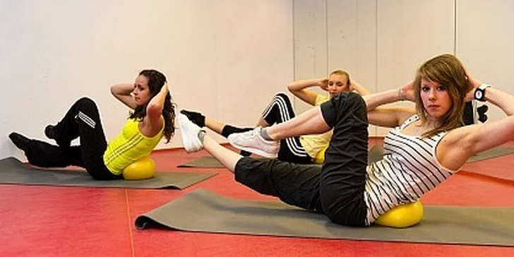 70 Kč za břišní tanec, Pilates, Fitness jógu nebo MTV dance v ceně 100 Kč