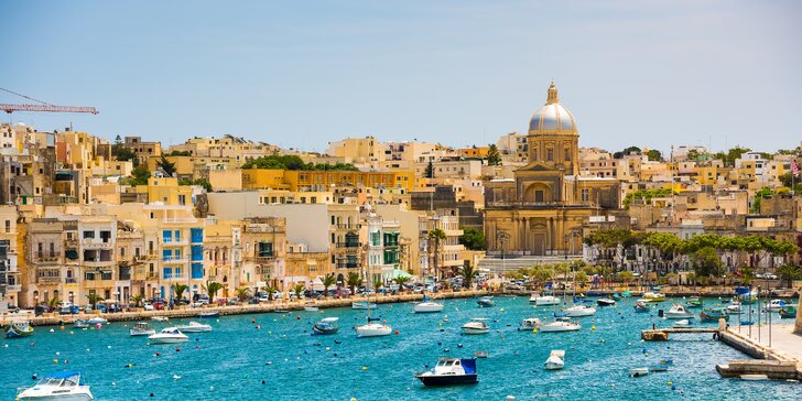 Poznávací zájezd na Maltu a Gozo: letenka, 5 nocí se snídaní a průvodce