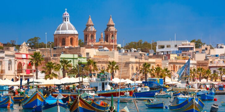 Poznávací zájezd na Maltu a Gozo: letenky, 4 noci se snídaní a průvodce
