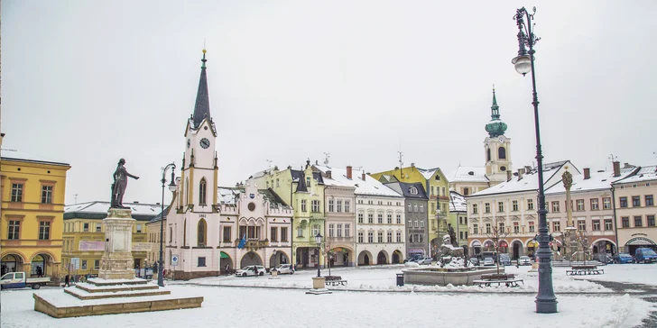 Pobyt pro dva v historickém centru Trutnova: 3 dny se snídaní či polopenzí