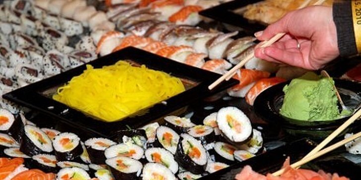 3480 Kč za kurz sushi pro 2 až 4 osoby u Vás doma v původní hodnotě 5800 Kč