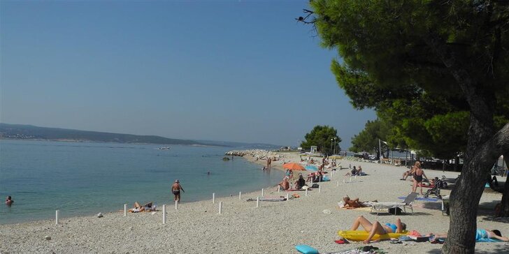 Ochutnávka chorvatské pohody: jednodenní koupání na pláži v Crikvenici