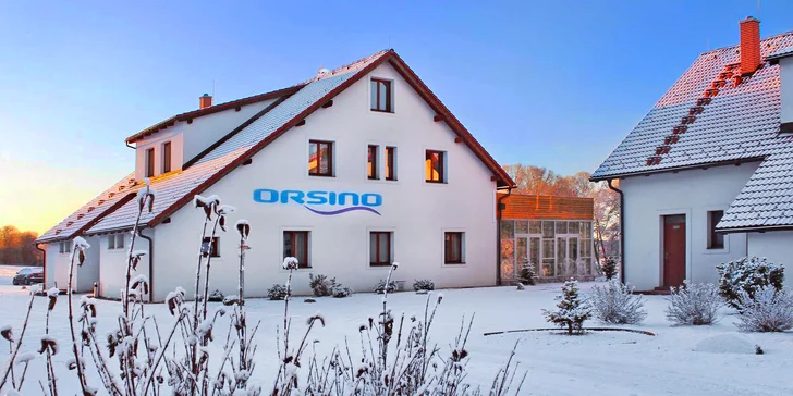 Wellness pobyt v hotelu přímo u Lipna: polopenze a bazén