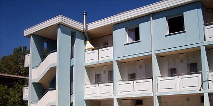 6000 Kč za týdenní pobyt u moře v apartmánech pro 4-7 osob v Bibione