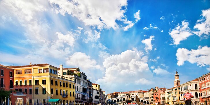 Poznejte krásy Benátek a Benátských ostrovů: 4 noci, snídaně, letecká doprava
