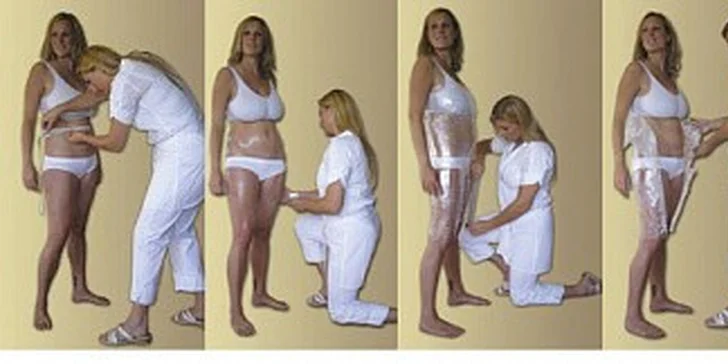 580 Kč za Prestige Body Wrap okamžité zeštíhlení 3 partií v hodnotě 1100 Kč