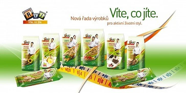 699 Kč za poukaz na nákup zdravých potravin firmy REJ v hodnotě 1000 Kč