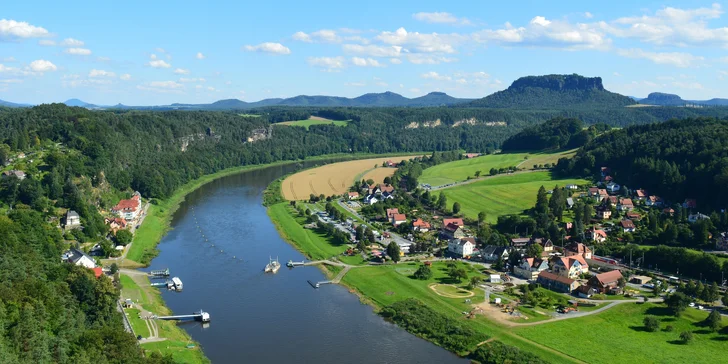 Vlakem do Bad Schandau s turistikou nebo koupáním v termálních lázních