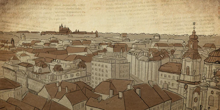 Vstupenka na projekci studentských filmů: Praho, má lásko v divadle Disk