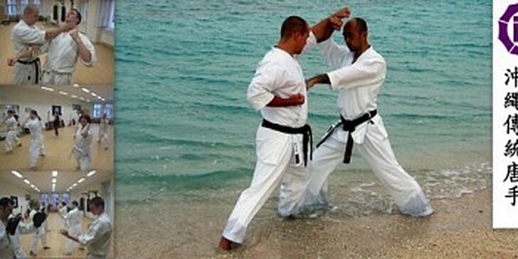 399 Kč za měsíční trénink původního okinawského karate v hodnotě 1200 Kč