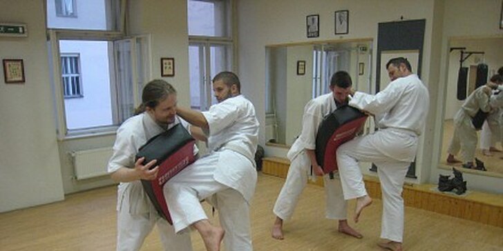 399 Kč za měsíční trénink původního okinawského karate v hodnotě 1200 Kč