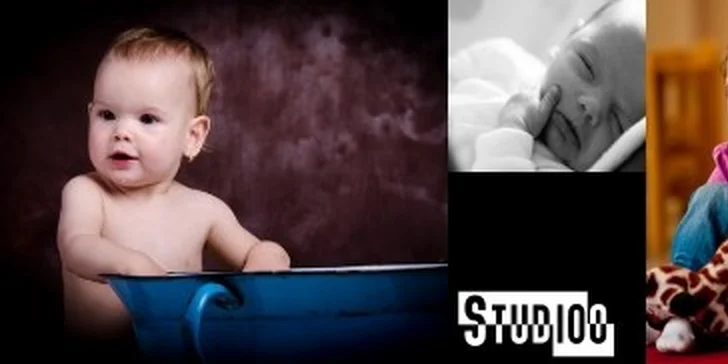 Nový zážitek - nafoťte si svá miminka sami s naší profi výbavou. Dopoledne ve fotostudiu jen pod vaší taktovkou.