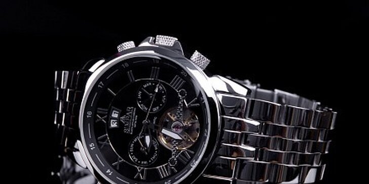 Exkluzivní cena 990 Kč za automatické hodinky SIMPAR v hodnotě 5 990 Kč