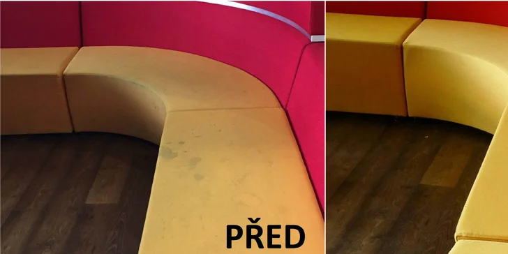 Pro domov jako ze škatulky! Důkladné extrakční čištění sedací soupravy