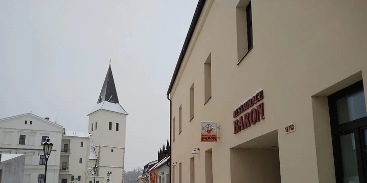 Vepřová líčka na víně s bramborovým pyré i ochutnávka piv pro dva