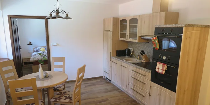 4denní pobyt v moderních apartmánech pár minut od skiareálu Lipno