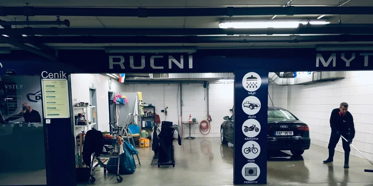Čistá jízda: ruční mytí interiéru i exteriéru aut typu kombi i sedan
