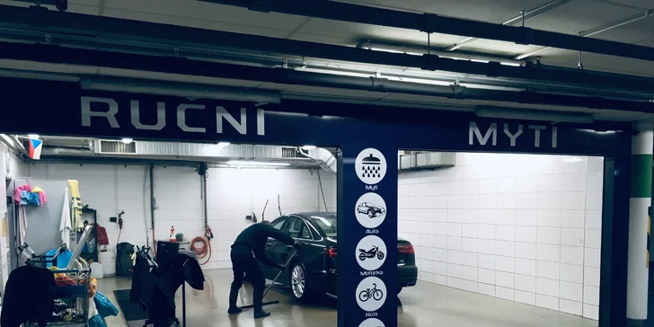 Čistá jízda: ruční mytí interiéru i exteriéru aut typu kombi i sedan