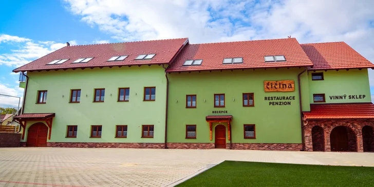 Vinařský pobyt na jižní Moravě: polopenze i řízená degustace vín
