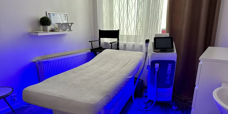 Epilace se provádí diodovým laserem, který zajistí, že výsledky budou dlouhotrvající. 
