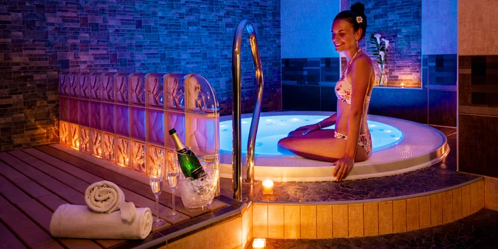 Pobyt v Jizerských horách pro pár i rodinu: jídlo a privátní wellness
