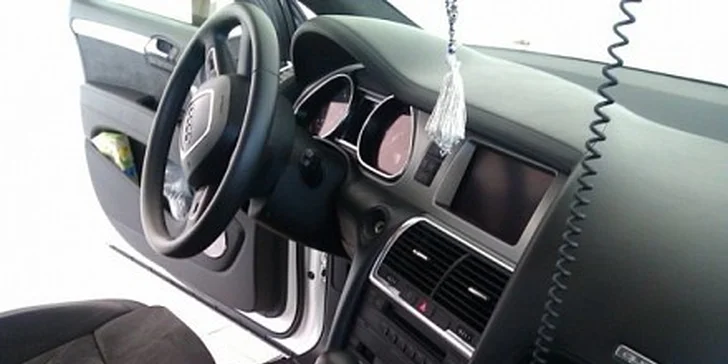 990 Kč za tepování interiéru vašeho automobilu v hodnotě 1670 Kč