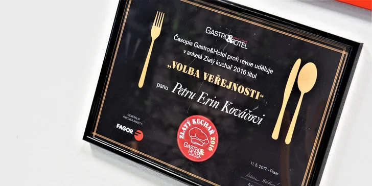 7chodové degustační menu pro dva - siven i kachna v luxusním podání