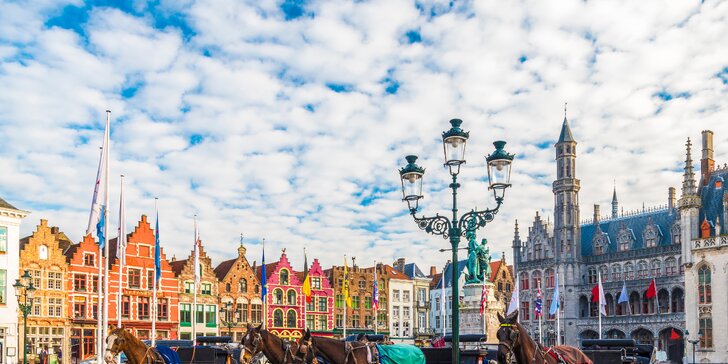 Zažijte krásnou atmosféru belgických měst: Bruggy se zastávkou v Bruselu