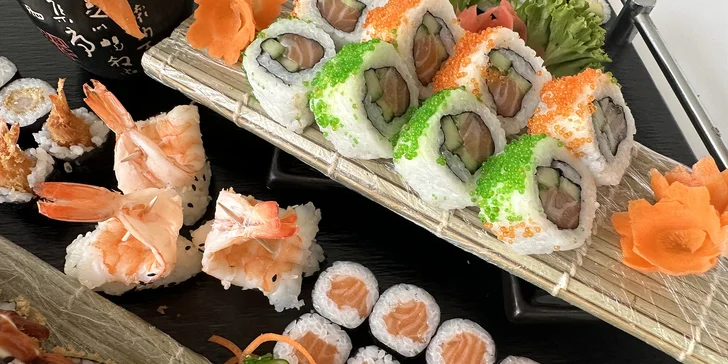 Pochutnáte si na maki, nigiri i grilovaných rolkách. 