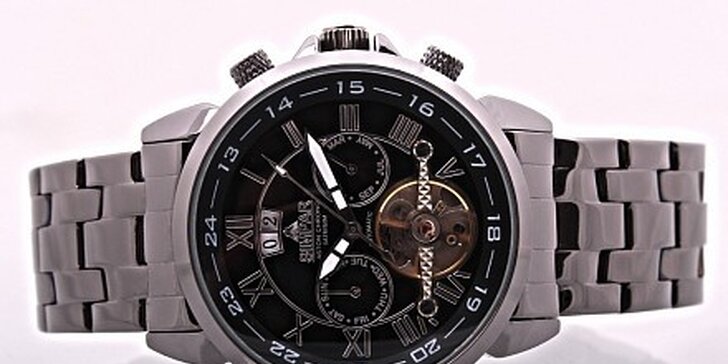 Exkluzivní cena 990 Kč za automatické hodinky SIMPAR v hodnotě 5 990 Kč