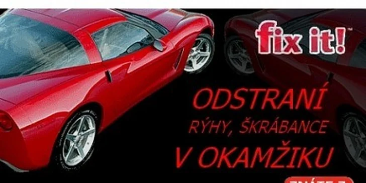 99 Kč za FIX IT PRO profesionální opravné pero na poškozený lak vašeho auta